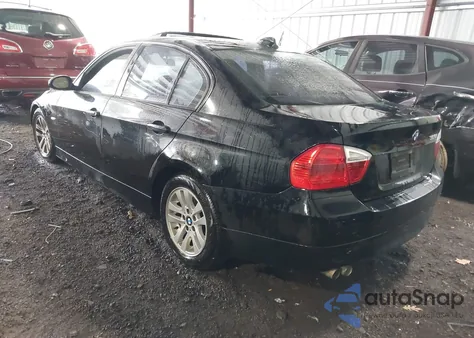 2007 BMW 328I from USA, damaged, VIN WBAVA37597NL11104